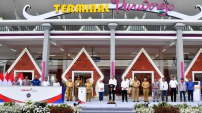 Presiden Jokowi Apresiasi Pembangunan Empat Terminal Penumpang Tipe A di Jawa