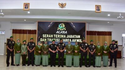 Serah Terima Jabatan dan Tradisi Warga Akmil : Bentuk Transformasi Akmil Menuju Perubahan Untuk Maju