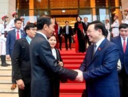 Bertemu Ketua Majelis Nasional Vietnam, Presiden Jokowi Bahas Kerja Sama Energi Terbarukan hingga Antarparlemen