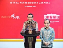 Presiden Jokowi Terima Surat Pengunduran Diri Mahfud MD