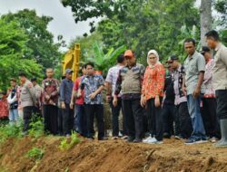 Pasca Bnjir, Bupati Nina Agustina Tinjau Tanggul Kritis Cimanuk