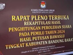 Empat Caleg DPR RI Dapil Jabar 2 Dikoreksi dengan Kasus Pergeseran Suara di Rapat Pleno Terbuka Rekapitulasi Hasil Putusan Bawaslu KBB