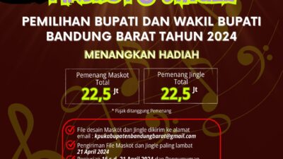 KPU KBB Buka Pendaftaran Sayembara Maskot dan Jingle Pemilihan Bupati dan Wakil Bupati Bandung Barat 2024 Dibuka, Ini Besaran Hadiah dan Persyaratannya 