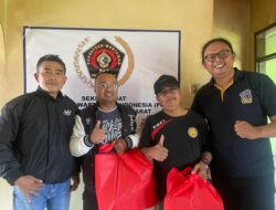 Selain Bagikan Puluhan Bingkisan dan Uang Ketupat, Ketua PWI KBB Titip Pesan dan Doa bagi Seluruh Anggotanya 