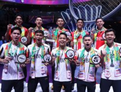 Kalah dari Tuan Rumah 1-3, Tim Thomas Indonesia Finis di Posisi Runner Up