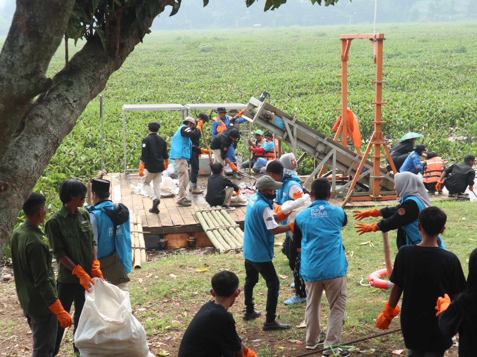 PLN UP3 Cimahi Gelar Green Employee Involvement  