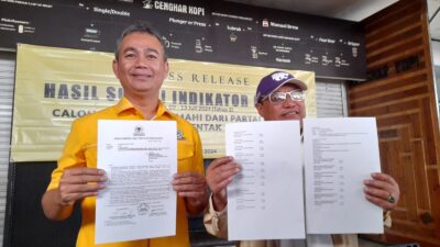 Dua Kali Hasil Survei Golkar, Bacawalkot Cimahi Dikdik S. Nugrahawan Ungguli Ngatiyana