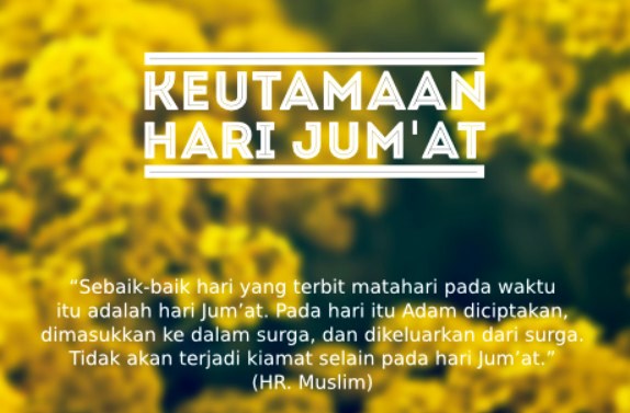 keutamaan hari jumat