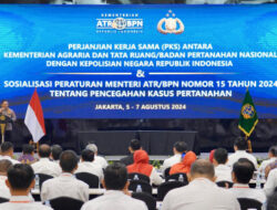 Kerjasama dengan Polri, Kementerian ATR/BPN Selamatkan Potensi Kerugian Negara Akibat Mafia Tanah hingga Rp 5,7 Triliun