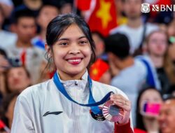 Pebulutangkis Gregoria Mariska Persembahkan Medali Pertama Bagi Indonesia di Olimpiade 2024 Paris