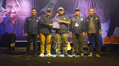 Kembali Terima SK Rekomendasi, Partai NasDem Restui Dikdik-Bagja Maju di Pilkada Serentak 2024