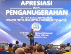 Apresiasi Konsep WTAB yang Digagas Kementerian ATR/BPN, Menko Polhukam: ini Bagian dari Menghilangkan Proses Administrasi yang Berbelit
