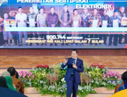 Beri Kuliah Umum di UNPAD, Menteri AHY Ungkap Peningkatan Sertipikat Tanah Elektronik yang Mencolok