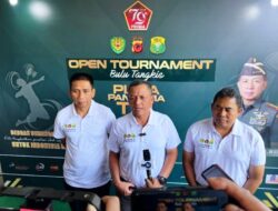 Kodam III/Siliwangi Gelar Open Tournament Bulutangkis Piala Panglima TNI