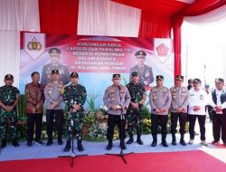 Panglima TNI dan Kapolri Hadiri Peluncuran Gugus Tugas Ketahanan Pangan Polri di Jawa Timur
