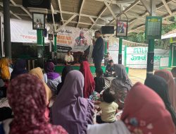 Blusukan ke Cipeundeuy, Gilang Dirga Ingatkan Emak-emak Istikharah Sebelum Datang ke TPS