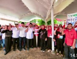 Dedi Wahidi(dewa) janjikan suara 80 persen untuk pasangan Cabub Nina Tobroni di kecamatan Karangampel