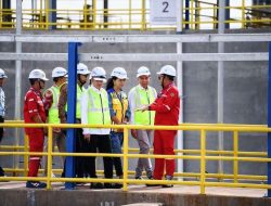 Bey Machmudin Dampingi Wapres Gibran Tinjau SPAM Regional Jatiluhur I