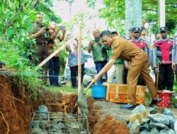 Menggunakan Dana CSR, Mako Polsek Arjasari Mulai Dibangun