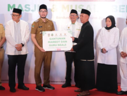 Bupati Bandung Barat Resmikan Renovasi Masjid Al-Hikmah, Dukung Program Masjid Berseri