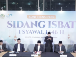 Pemerintah Tetapkan 1 Syawal 1446 H Jatuh pada 31 Maret 2025