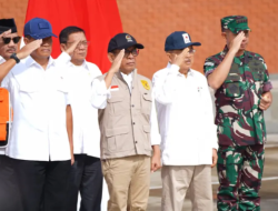 Panglima TNI Dampingi Menlu RI Lepas Bantuan Kemanusian Untuk Myanmar