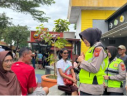 Polres Indramayu Imbau Pemudik di Rest Area Tol Cipali: Istirahat Cukup, Waspada dan Jaga Keamanan Selama Perjalanan