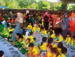 Hari Jadi ke-384 Kabupaten Bandung, 3.840 Anak PAUD Pecahkan Rekor MURI Membatik Ecoprint