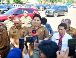 Lucky Hakim Pimpin Apel Kendaraan Dinas, 196 Kendaraan Masih Dicari