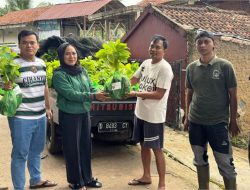 Anggota Komisi C DPRD Beri Bantuan Bibit Pohon Kepada Kelompok Tani
