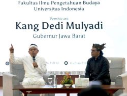 Kuliah Umum di UI, KDM Paparkan Konsep Pembangunan Berbasis Budaya