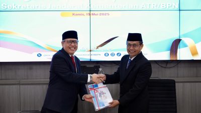 Gantikan Suyus WIndayana, Sekjen Kementerian ATR/BPN Kini Dijabat  Pudji Prasetijanto Hadi