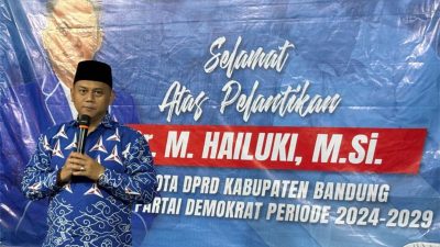 Ketua DPRD Kabupaten Bandung, M Akhiri Hailuki. *photo:istimewa