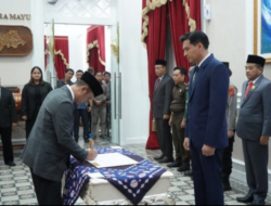 Direksi PT. BWI Tandatangani Kontrak Kerja di Hadapan Bupati Indramayu