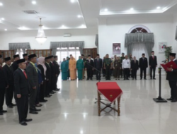 16 Pejabat Pimpinan Tinggi Pratama Dilantik, Ini pesan Bupati