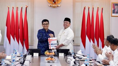 Menteri Nusron Wahid Apresiasi Kerja Sama dan Kontribusi BPK RI