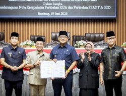 Pemkot dan DPRD Bandung Sepakati Rancangan Perubahan KUA dan PPAS APBD 2025, Fokus ke Pendidikan dan Kesehatan