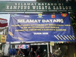 Satkamling RW 05 Kelurahan Cihaurgeulis Menjadi Contoh Menjaga Lingkungan Tingkat Polda Jawa Barat