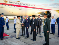 Presiden Prabowo Tiba di Rio de Janeiro untuk Hadiri KTT BRICS, Disambut Upacara Kehormatan Militer
