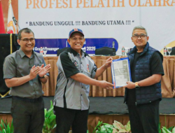 Pelatih Jadi Kunci Prestasi, Pemkot Bandung Dorong Sertifikasi dan Sport Science