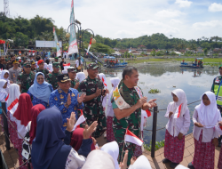Pangdam III/Slw Dampingi Kasad Laksanakan Karya Bakti di Situ Bagendit