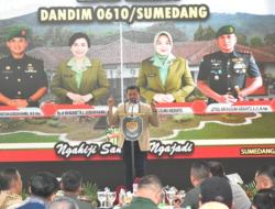 Bupati Dony Hadiri Lepas Sambut Dandim 0610/Sumedang